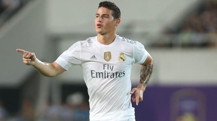 Zidane no convoca a James